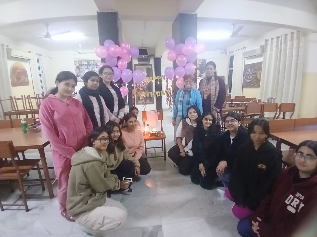 Every Birthday at DAV Girls Hostel